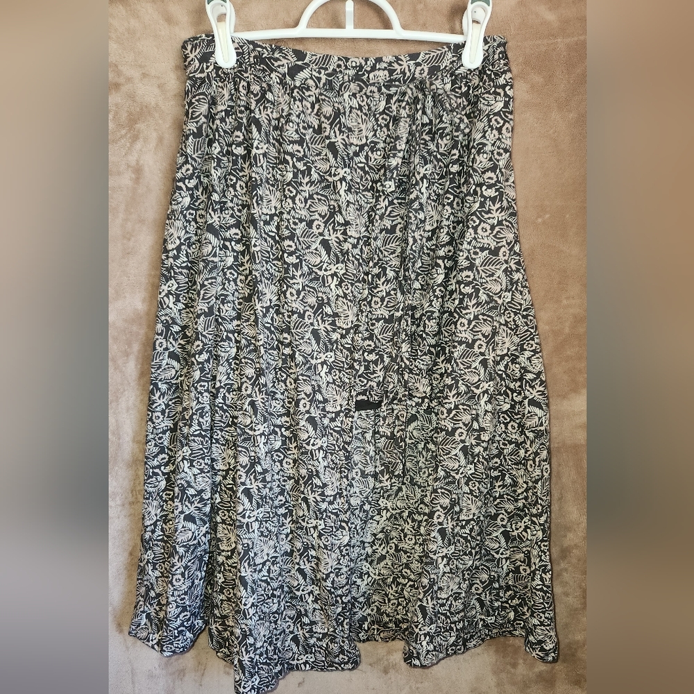 Free People High/Low Wrap Skirt, Size 4